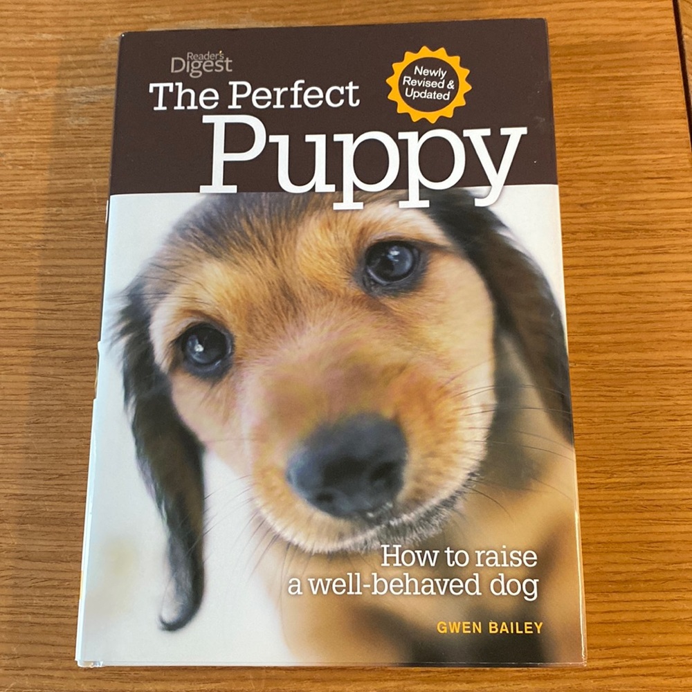 Readers Digest The Perfect Puppy How to Raise a Well-Behaved Dog hardback book